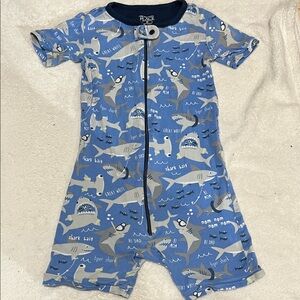 5/$30 Children’s Place Blue Shark Print Pajamas